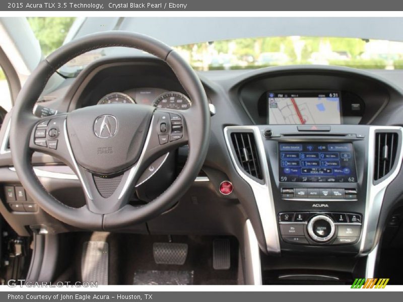Crystal Black Pearl / Ebony 2015 Acura TLX 3.5 Technology