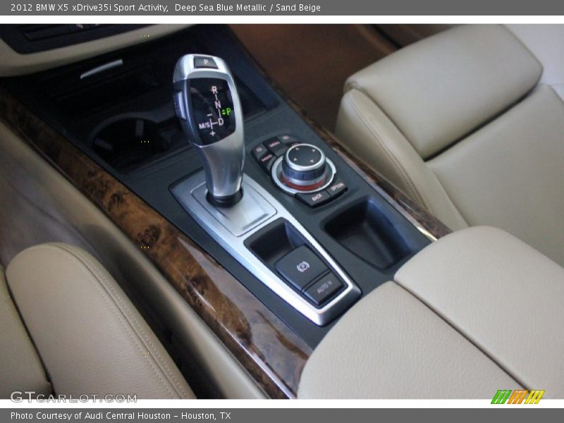 Deep Sea Blue Metallic / Sand Beige 2012 BMW X5 xDrive35i Sport Activity
