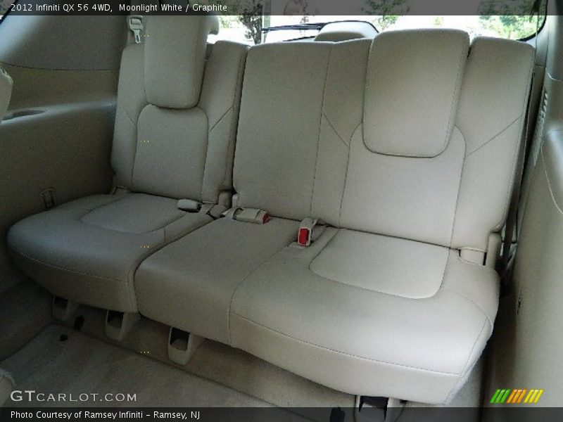 Moonlight White / Graphite 2012 Infiniti QX 56 4WD