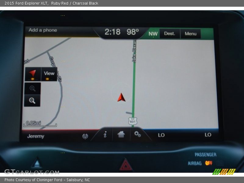 Ruby Red / Charcoal Black 2015 Ford Explorer XLT