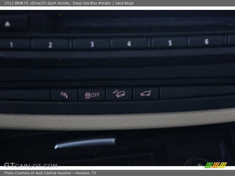 Deep Sea Blue Metallic / Sand Beige 2012 BMW X5 xDrive35i Sport Activity