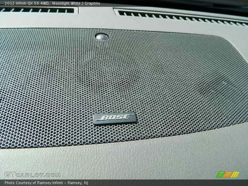 Moonlight White / Graphite 2012 Infiniti QX 56 4WD