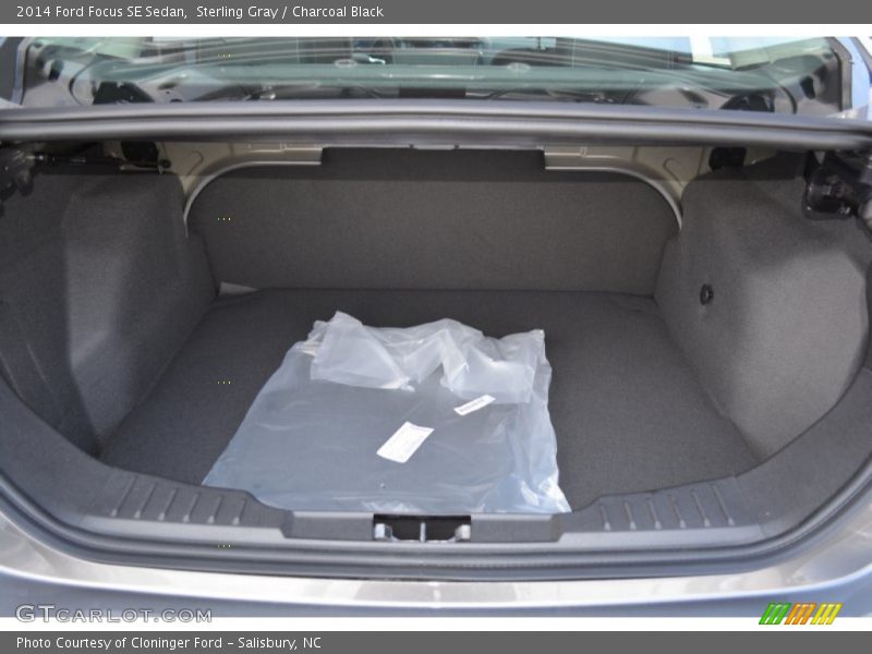 Sterling Gray / Charcoal Black 2014 Ford Focus SE Sedan