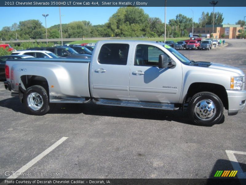 Silver Ice Metallic / Ebony 2013 Chevrolet Silverado 3500HD LT Crew Cab 4x4