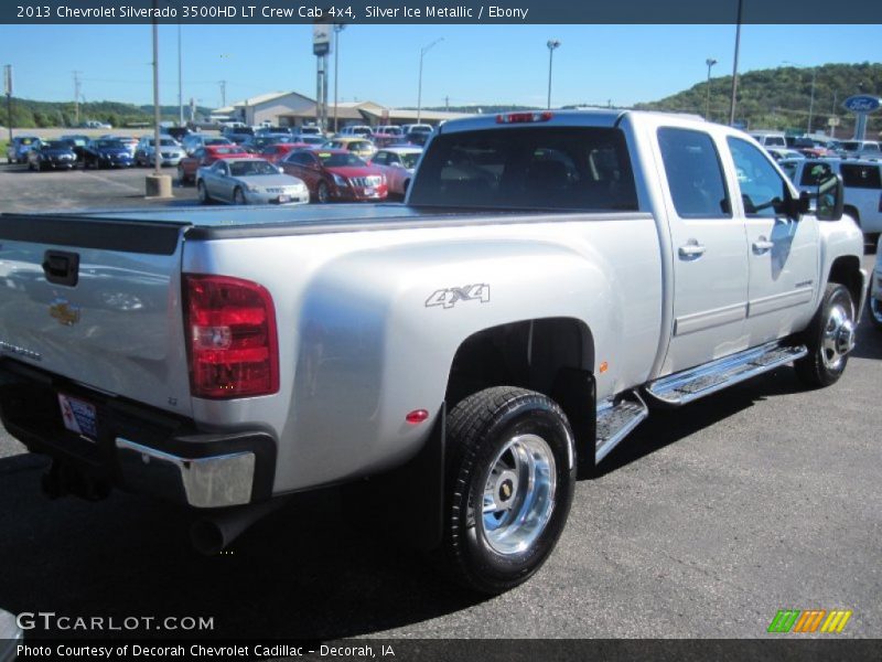 Silver Ice Metallic / Ebony 2013 Chevrolet Silverado 3500HD LT Crew Cab 4x4