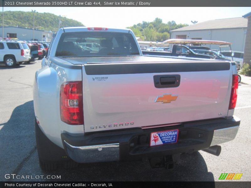 Silver Ice Metallic / Ebony 2013 Chevrolet Silverado 3500HD LT Crew Cab 4x4