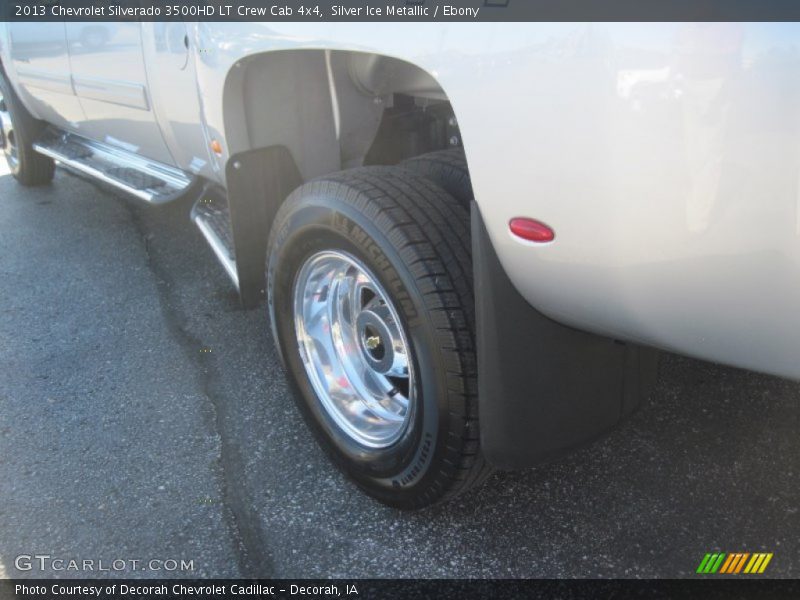 Silver Ice Metallic / Ebony 2013 Chevrolet Silverado 3500HD LT Crew Cab 4x4