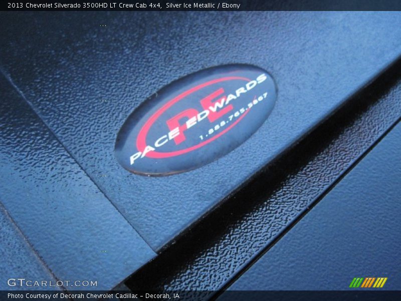 Silver Ice Metallic / Ebony 2013 Chevrolet Silverado 3500HD LT Crew Cab 4x4