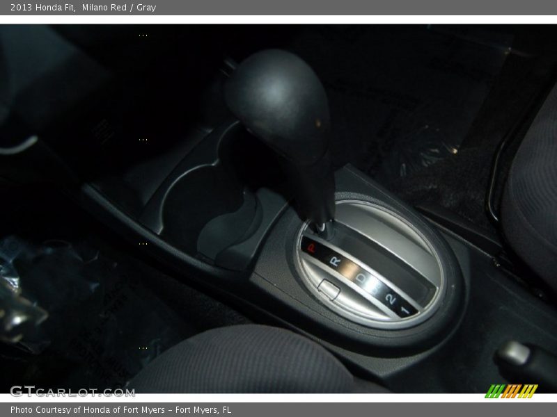 Milano Red / Gray 2013 Honda Fit