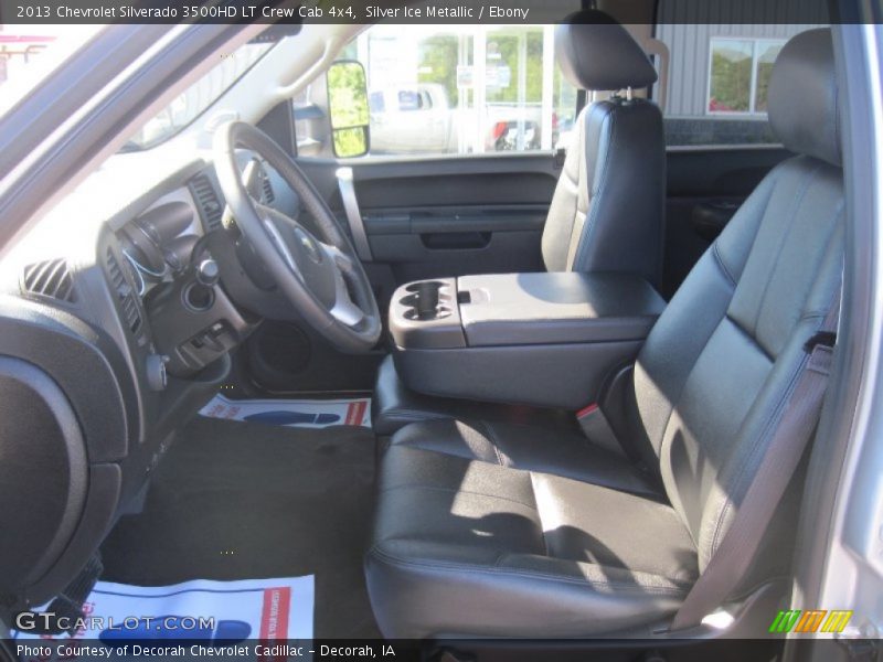 Silver Ice Metallic / Ebony 2013 Chevrolet Silverado 3500HD LT Crew Cab 4x4