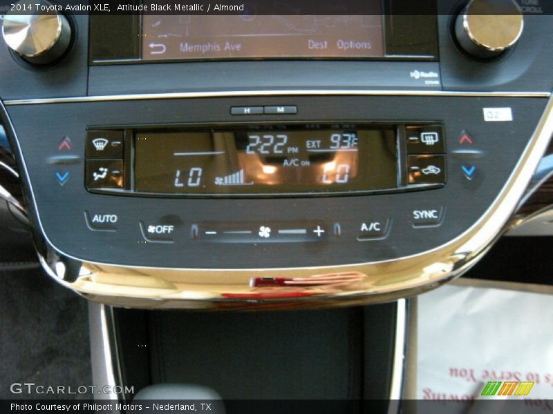 Attitude Black Metallic / Almond 2014 Toyota Avalon XLE