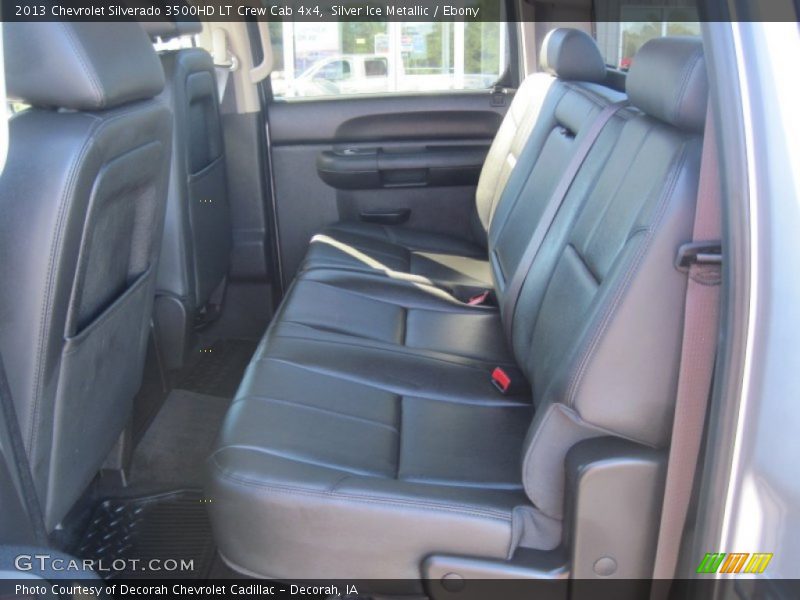 Silver Ice Metallic / Ebony 2013 Chevrolet Silverado 3500HD LT Crew Cab 4x4