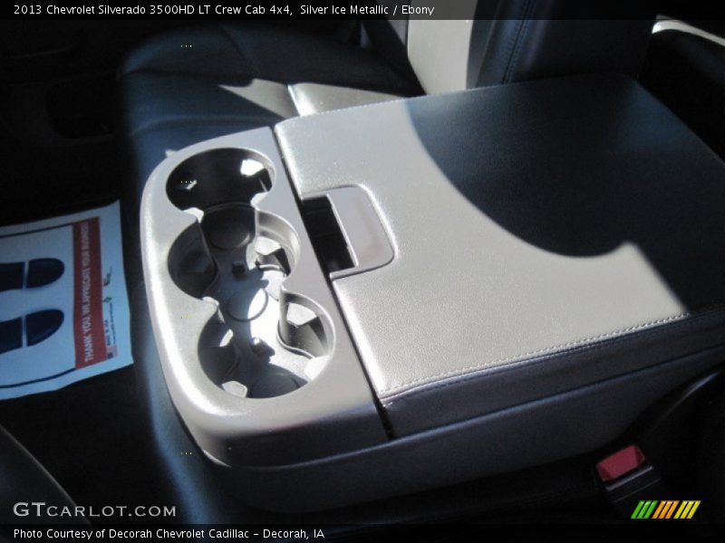 Silver Ice Metallic / Ebony 2013 Chevrolet Silverado 3500HD LT Crew Cab 4x4