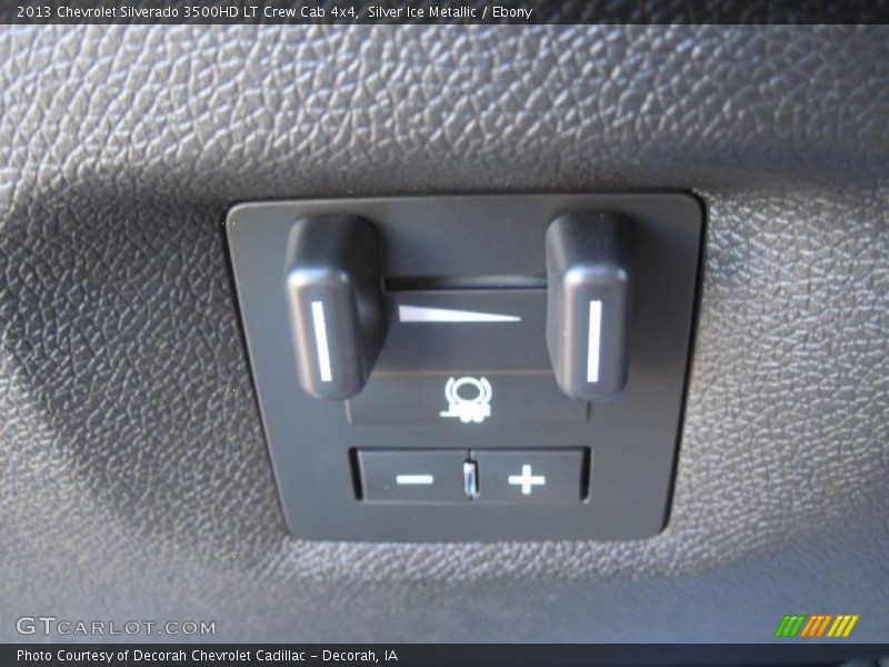 Silver Ice Metallic / Ebony 2013 Chevrolet Silverado 3500HD LT Crew Cab 4x4