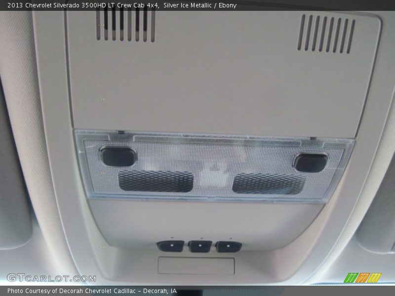 Silver Ice Metallic / Ebony 2013 Chevrolet Silverado 3500HD LT Crew Cab 4x4