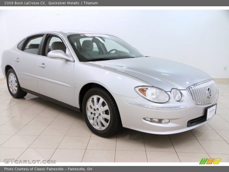 Quicksilver Metallic / Titanium 2009 Buick LaCrosse CX