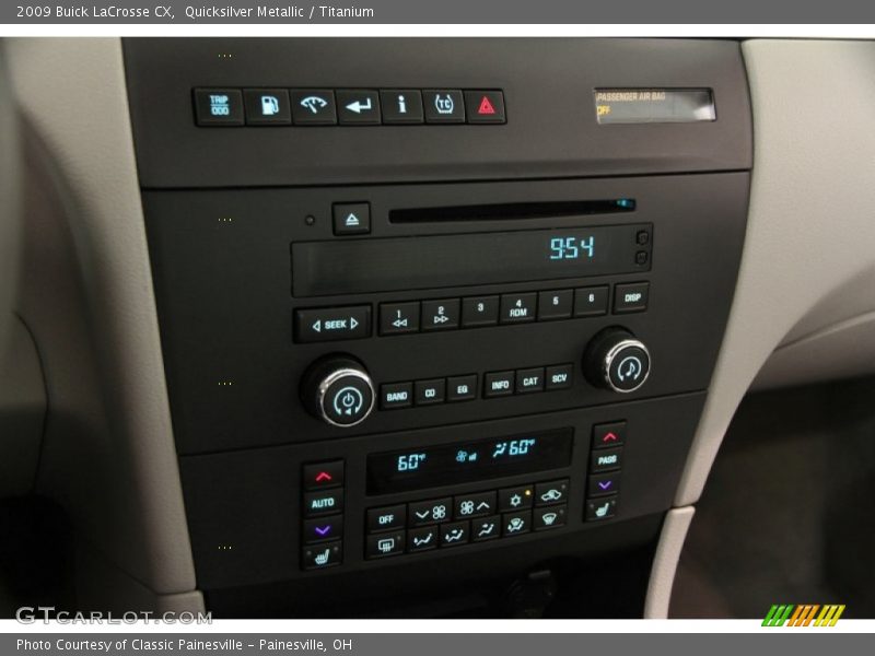 Quicksilver Metallic / Titanium 2009 Buick LaCrosse CX