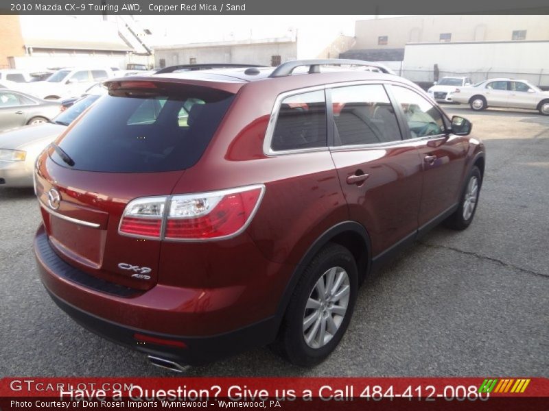 Copper Red Mica / Sand 2010 Mazda CX-9 Touring AWD