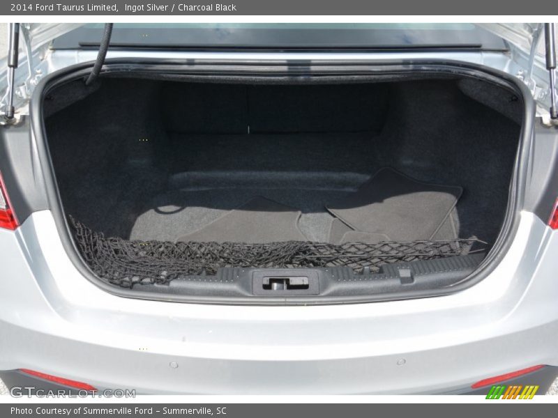 Ingot Silver / Charcoal Black 2014 Ford Taurus Limited