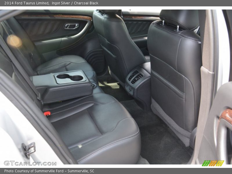 Ingot Silver / Charcoal Black 2014 Ford Taurus Limited