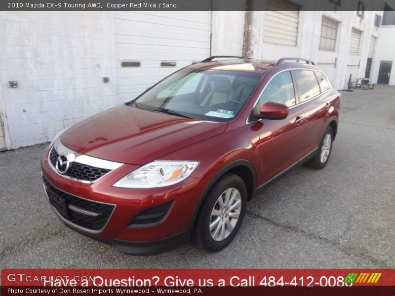 Copper Red Mica / Sand 2010 Mazda CX-9 Touring AWD