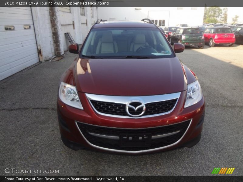 Copper Red Mica / Sand 2010 Mazda CX-9 Touring AWD