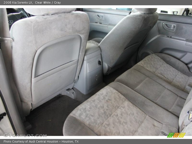 Clear White / Gray 2008 Kia Sorento LX