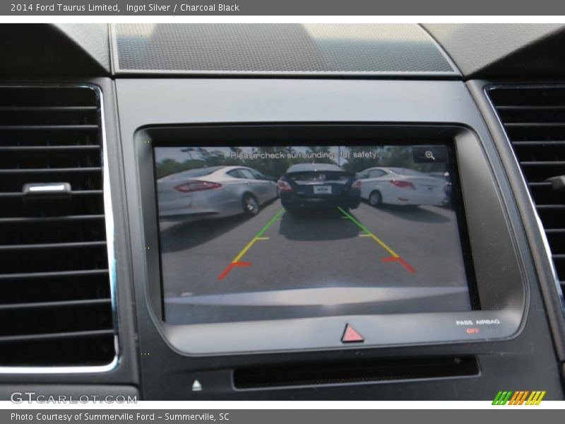 Ingot Silver / Charcoal Black 2014 Ford Taurus Limited
