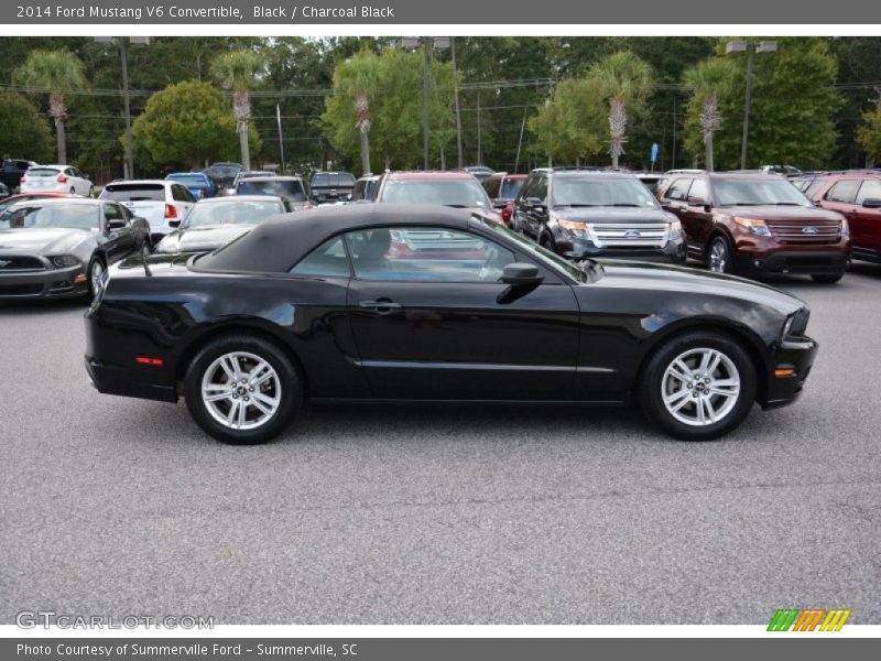 Black / Charcoal Black 2014 Ford Mustang V6 Convertible
