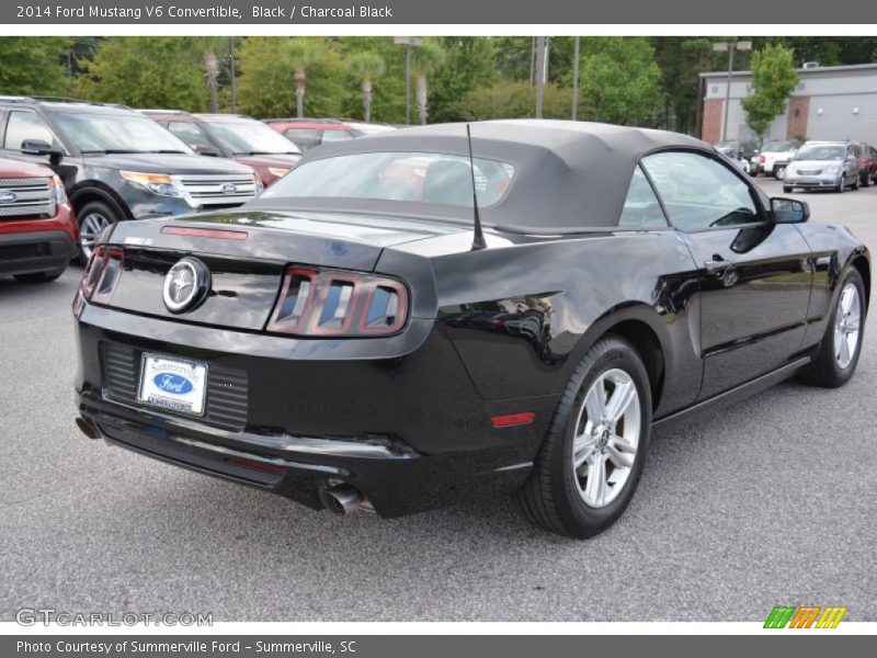 Black / Charcoal Black 2014 Ford Mustang V6 Convertible