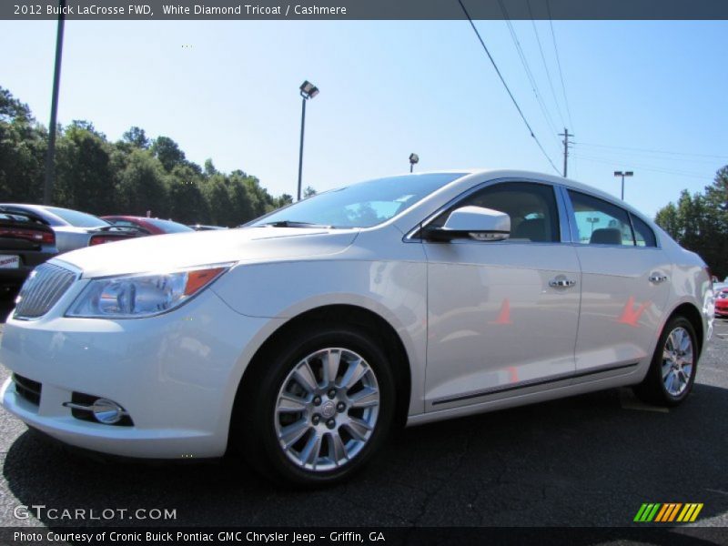 White Diamond Tricoat / Cashmere 2012 Buick LaCrosse FWD
