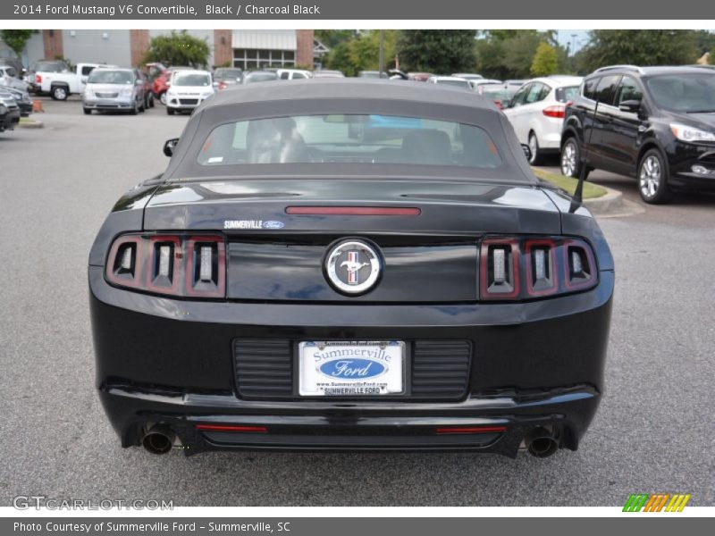 Black / Charcoal Black 2014 Ford Mustang V6 Convertible