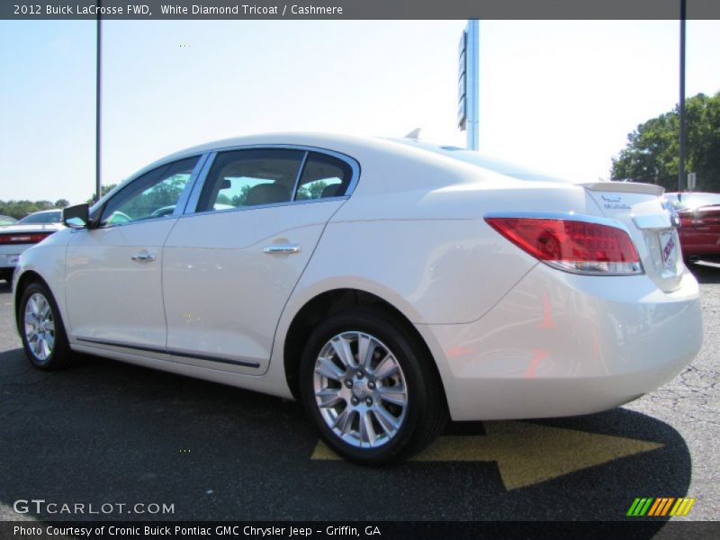White Diamond Tricoat / Cashmere 2012 Buick LaCrosse FWD