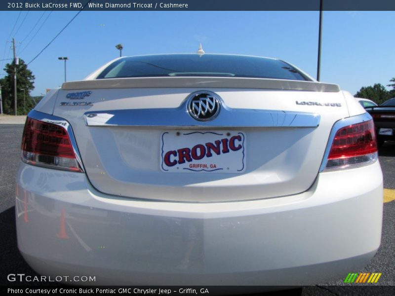 White Diamond Tricoat / Cashmere 2012 Buick LaCrosse FWD