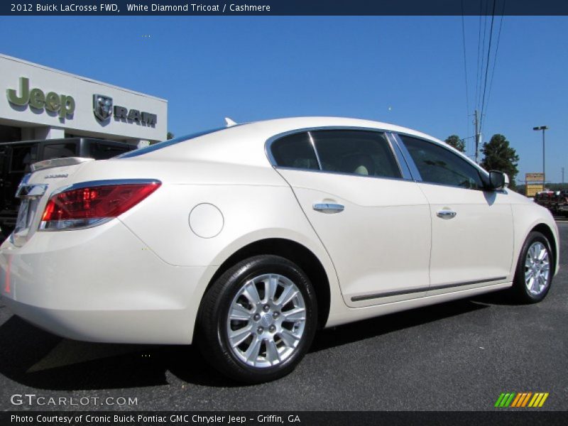 White Diamond Tricoat / Cashmere 2012 Buick LaCrosse FWD