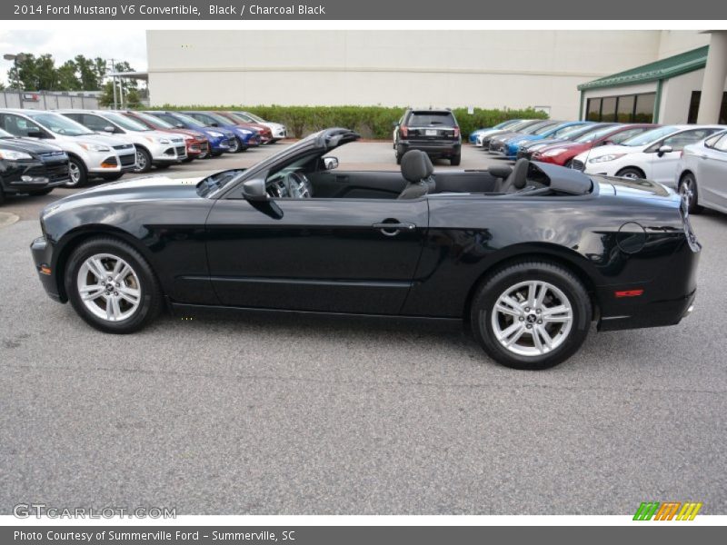 Black / Charcoal Black 2014 Ford Mustang V6 Convertible