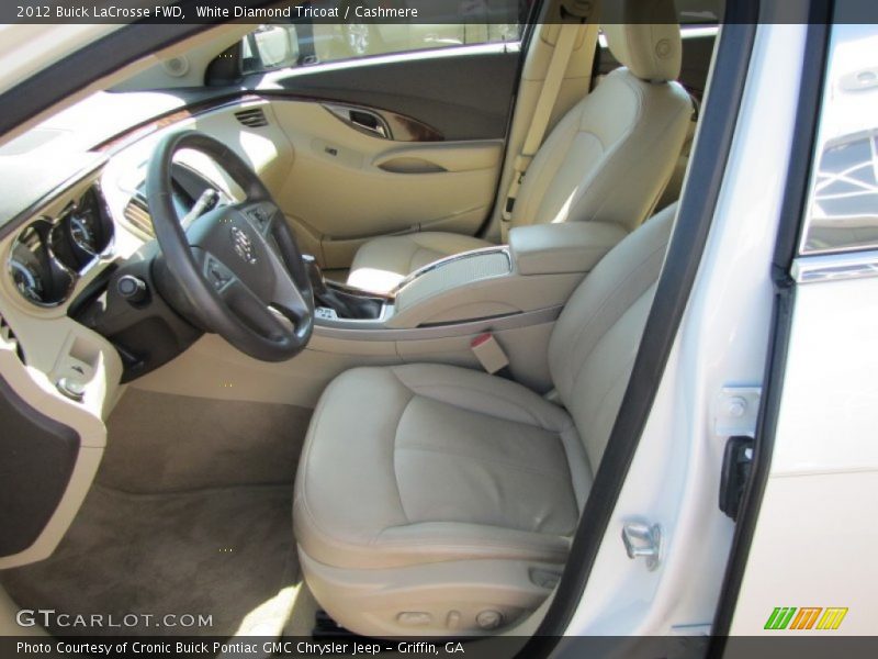 White Diamond Tricoat / Cashmere 2012 Buick LaCrosse FWD