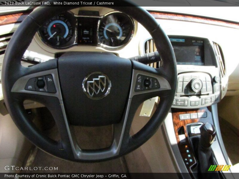 White Diamond Tricoat / Cashmere 2012 Buick LaCrosse FWD