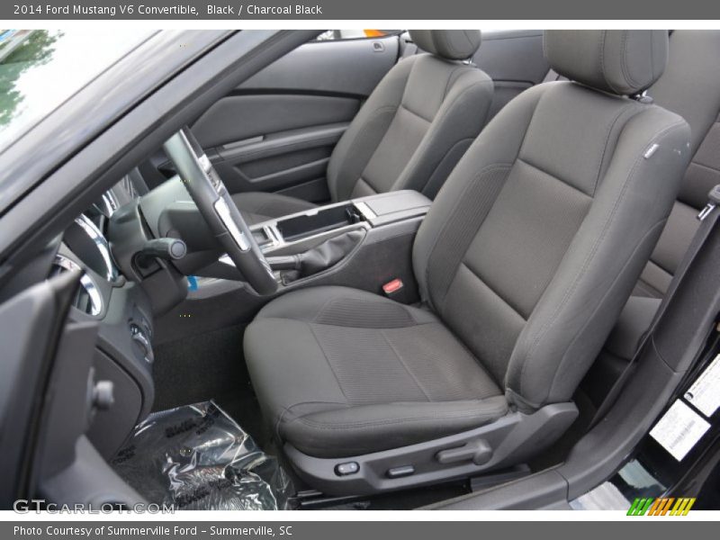 Black / Charcoal Black 2014 Ford Mustang V6 Convertible
