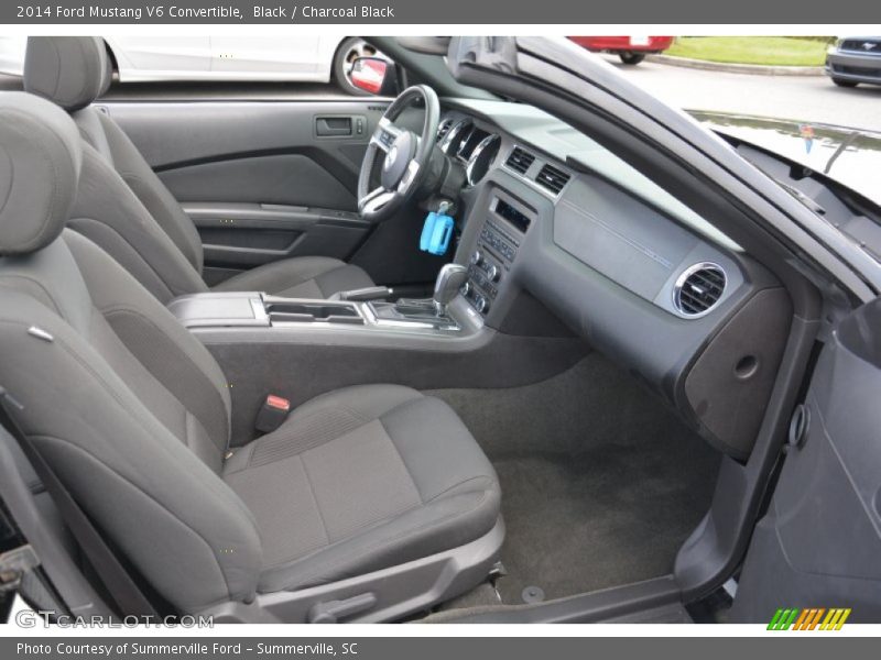 Black / Charcoal Black 2014 Ford Mustang V6 Convertible