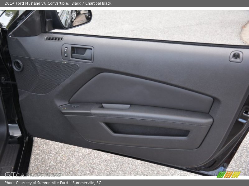 Black / Charcoal Black 2014 Ford Mustang V6 Convertible