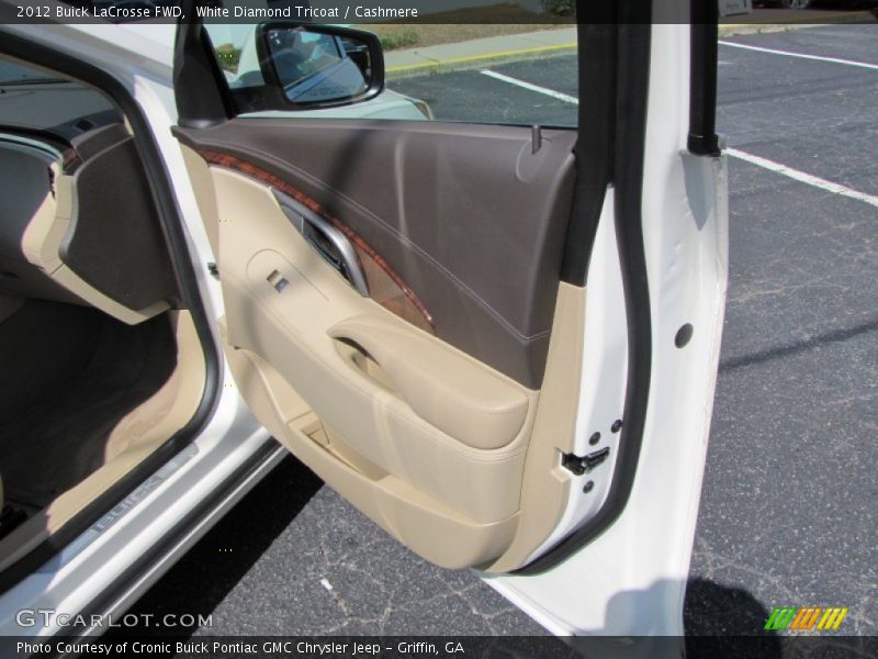 White Diamond Tricoat / Cashmere 2012 Buick LaCrosse FWD