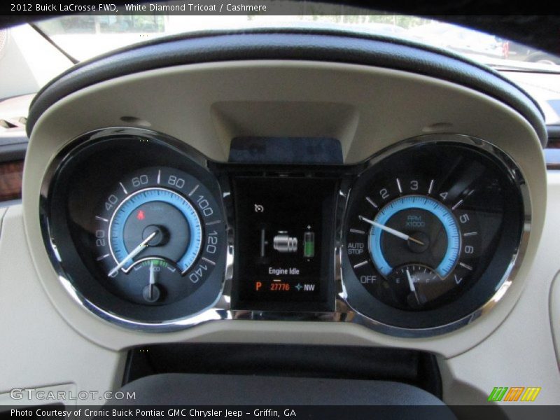 White Diamond Tricoat / Cashmere 2012 Buick LaCrosse FWD