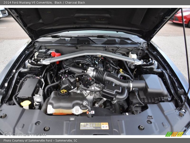 Black / Charcoal Black 2014 Ford Mustang V6 Convertible