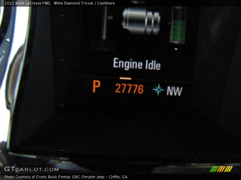 White Diamond Tricoat / Cashmere 2012 Buick LaCrosse FWD