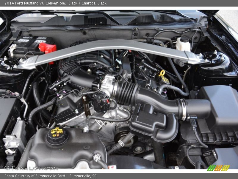 Black / Charcoal Black 2014 Ford Mustang V6 Convertible