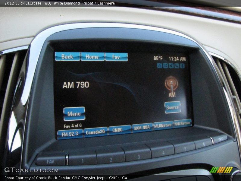 White Diamond Tricoat / Cashmere 2012 Buick LaCrosse FWD