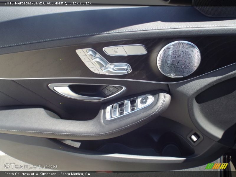 Black / Black 2015 Mercedes-Benz C 400 4Matic