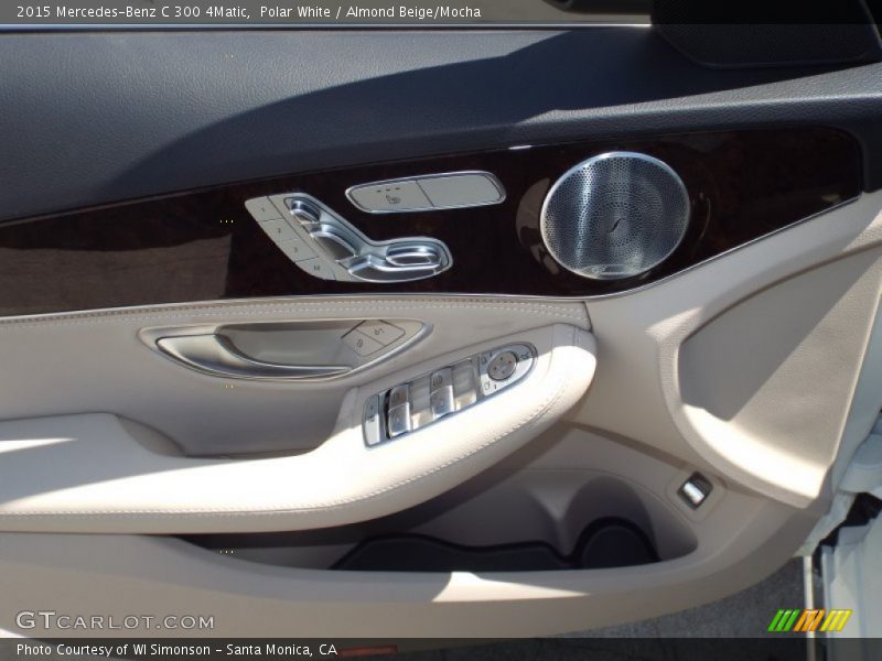 Polar White / Almond Beige/Mocha 2015 Mercedes-Benz C 300 4Matic