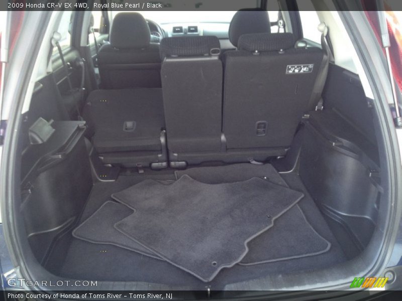 Royal Blue Pearl / Black 2009 Honda CR-V EX 4WD